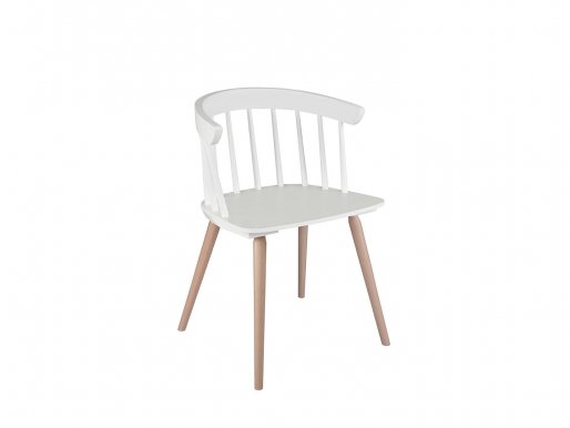PAT Chair PAT_FOT-TX098/TX069-1-TK0 white/oak sonoma