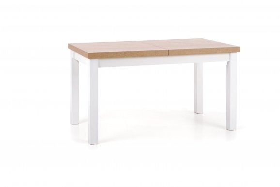 V-PL- TIAGO-ST Extendable table sonoma/white