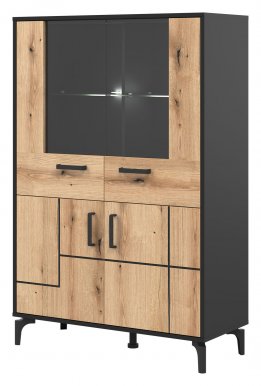 S-LINE SL04 Glass-fronted cabinet