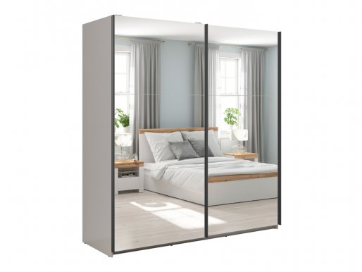 Version- Tetrix SZF/183/2M Schwebetürenschrank mit Spiegel