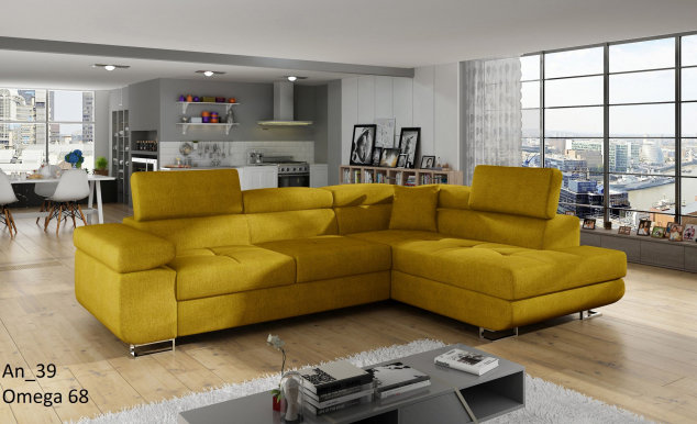 AN-00 Corner sofa right (Omega 68)