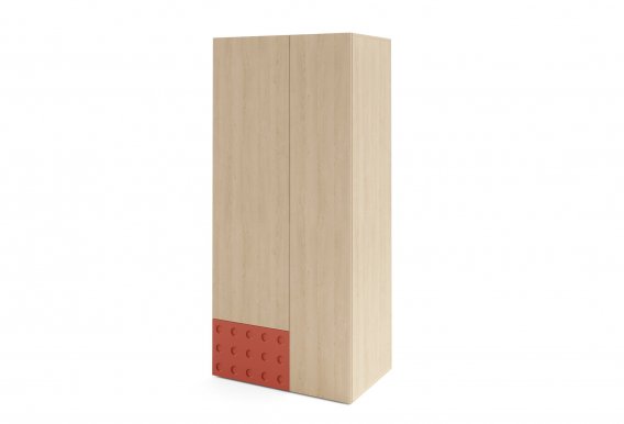 Salsa-SL 2 Wardrobe 2-door, with a drawer