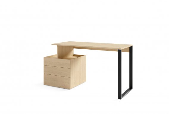 Salsa-SL 12 L/R Desk with container