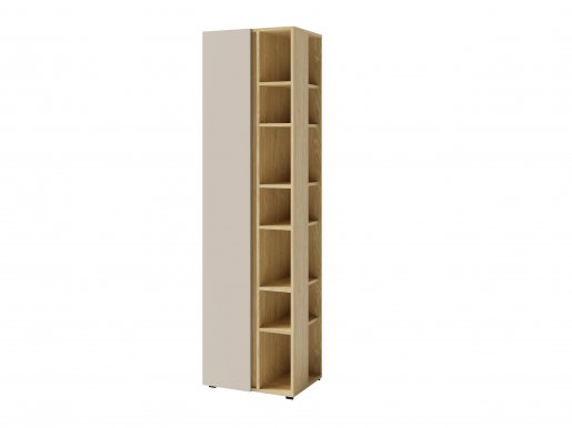 Luca-LC 4 Cabinet with shelves Sand beige
