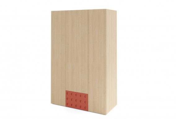 Salsa-SL 1 Wardrobe 3-door, with a drawer