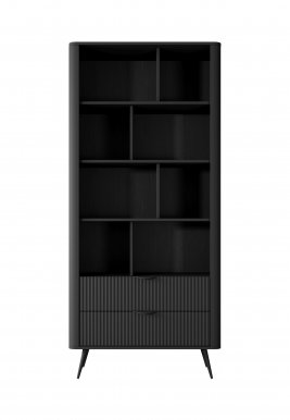Lante A REG Black Bücherregal