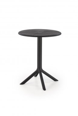 CALVO Runder tisch,Schwarz