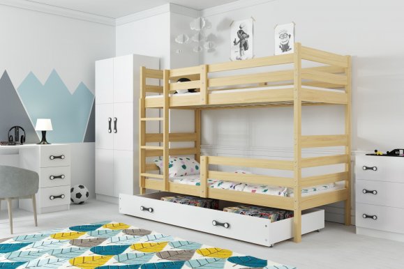 Nari 190x80,madratsi ja sahtliga,Männipuit