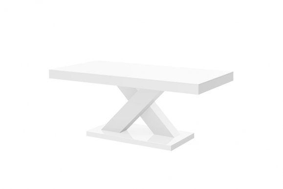Xenon mini Coffee table (White gloss/Top white matt)