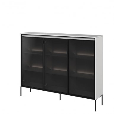 TREND TR-08 Vitriinkapp Valge