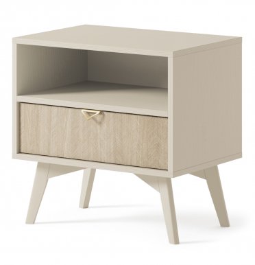 Forrest/ Sand beige S54 Bedside cabinet