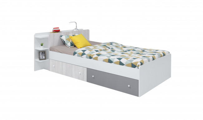 COMOSystem 13 L/R 120x200 Bed with box