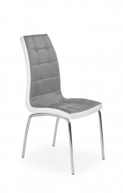K186 стул серый/белый