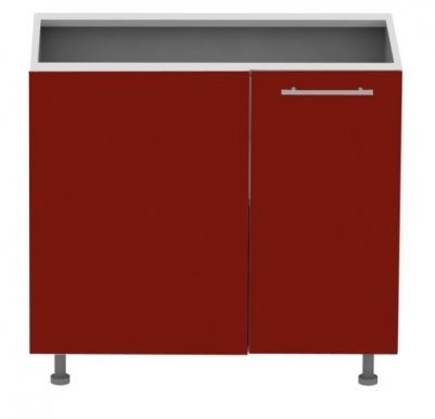 Standard DNRL Cargo 100 cm Акрил глянцевый Напольный угловой шкаф 