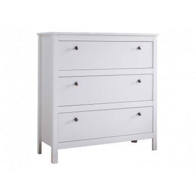 OLE-white KOM 3S Chest of drawers