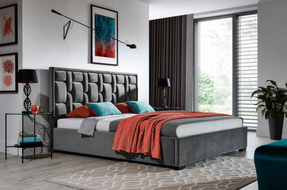 66-Var. 180x200 Двуспальная кровать с основанием для матраса Premium Collection