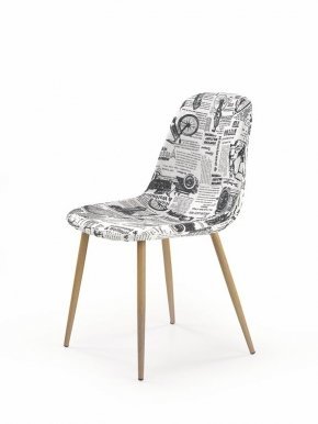 K220 Krēsls medus/daudzkrāsains