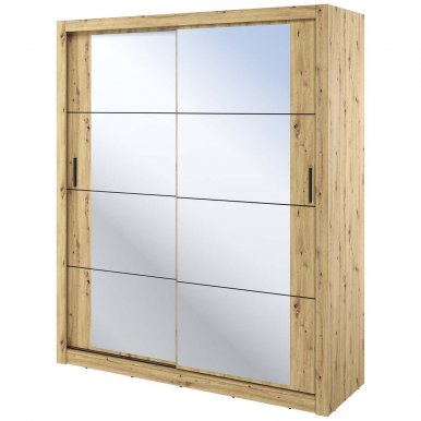 ArtiAR -03 Oak artisan Schwebetürenschrank 180cm