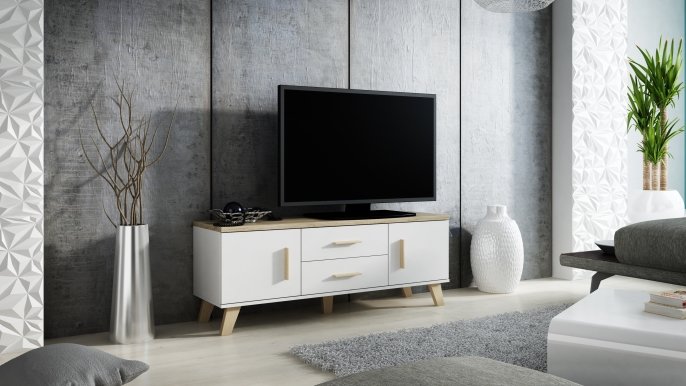 LOTTA 140 2D2S TV cabinet