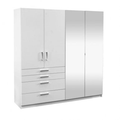 PEKOS 200 LUX Kleiderschrank mit Spiegel