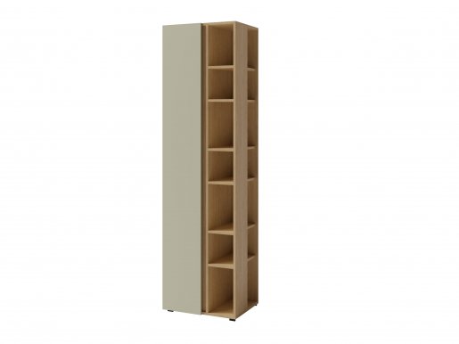 Luca-LC 4 Cabinet with shelves Eucalyptus