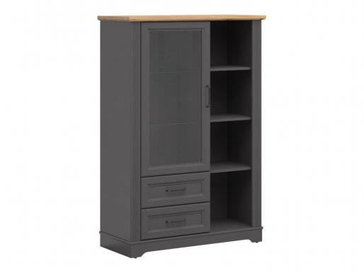 TLM REG1W2S-GF/DASN Glass-fronted cabinet