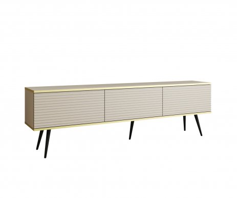 ORO- MDF RTV-175+Legs TV cabinet Beige