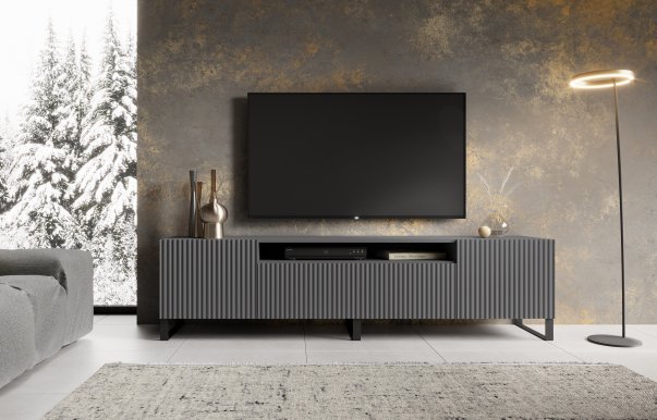 NOES G RTV 200 cm TV-alus,Grafiit matt
