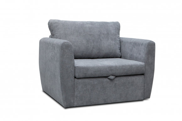 Bela 1 Sofa-bed (Dark grey fabric Alfa 19)