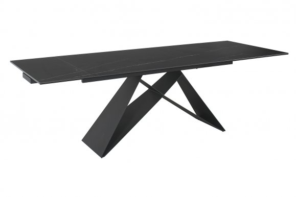 WESTIN CCC160 Ceramic(160-240)X90 Обеденный стол (раздвижной) Sahara Noir/Black mat