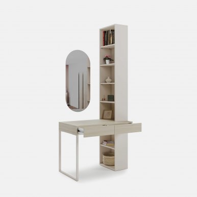 CHARLIE CH-22 Desk with shelf and mirror