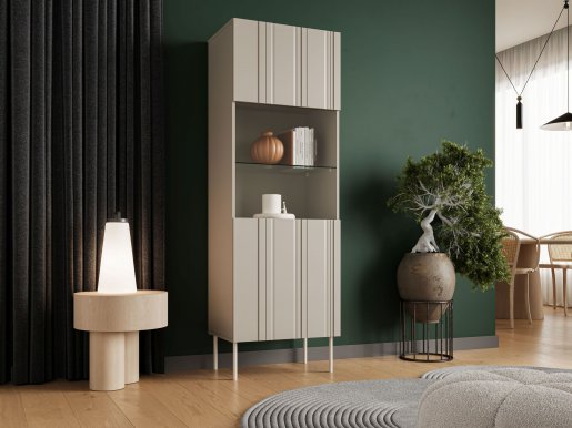 Camis WIT 60 beige Vitriinkapp