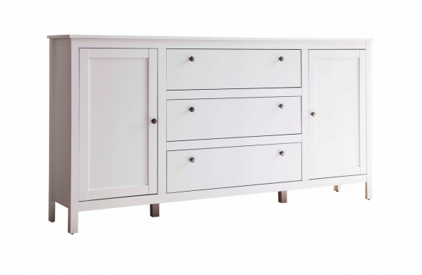 OLE-white KOM 2D3S Chest of drawers