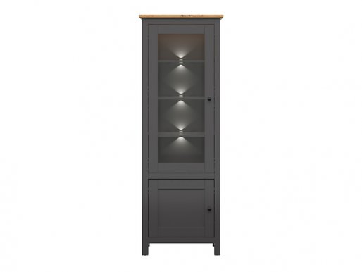 Hesen REG1W1D/20/7 Glass-fronted cabinet