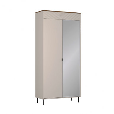 Evo- SZF LUS 2D/40 Kleiderschrank mit Spiegel