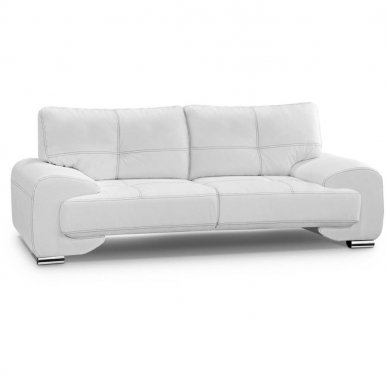 OM-GA III Sofa 3-SITZER (weiß Kunstleder D 511)