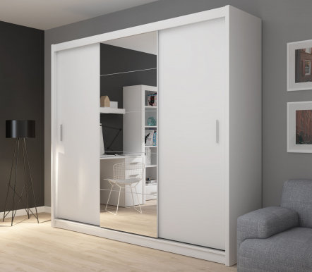 Fado 235 Wardrobe (White mat)