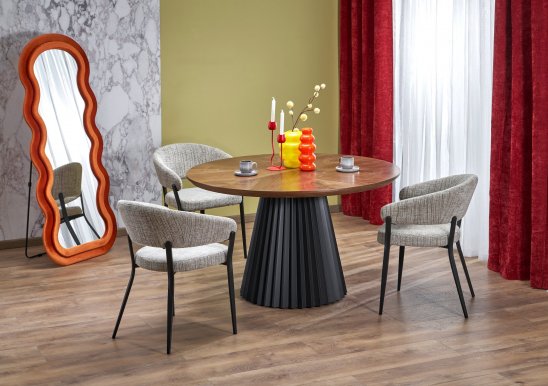 28956,Ümarlaud,pähkel/must