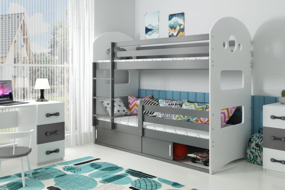 Domenik Nari 190x80 grafiit/grafiit