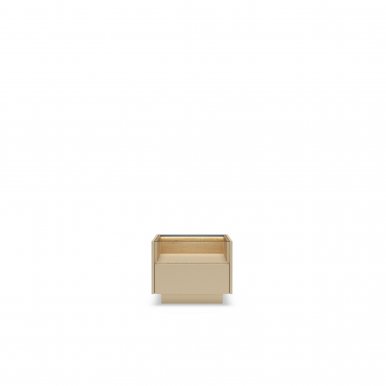 HARD G Bedside,Cocao/Cremona Oak