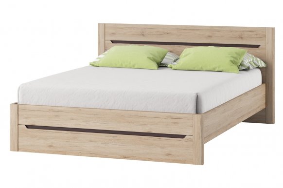 Desjo 50+R140 Bed with wooden frame