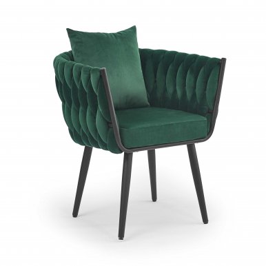 AVATAR 2 Armchair (Dark green velvet/black)