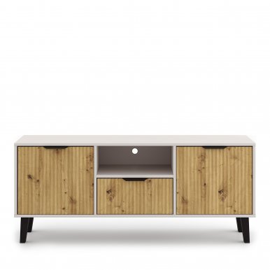 Borg-Duo SZFK_RTV_2D1S RTV-Schrank,Kaschmir/Eiche artisan