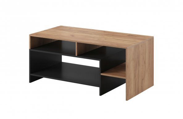 ALWA/ Coffee table Oak craft/anthracite