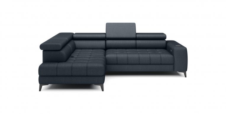 BAGGIO NAR Corner sofa electrically adjustable