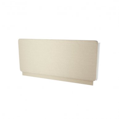 CP- 12 Upholstered headrest 140 for CP-01 (Beige with white shelf)