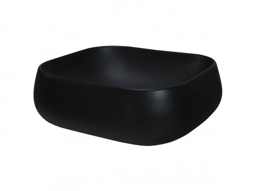UM- UN-NIKA-MB 78103MB Black matt Раковина накладная 45cm