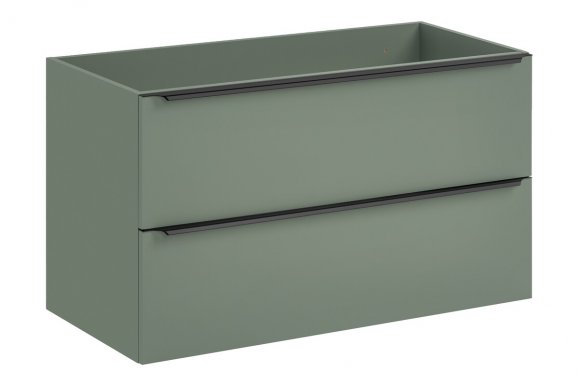 Sombra green 82-100-46-2s Waschbeckenunterschrank