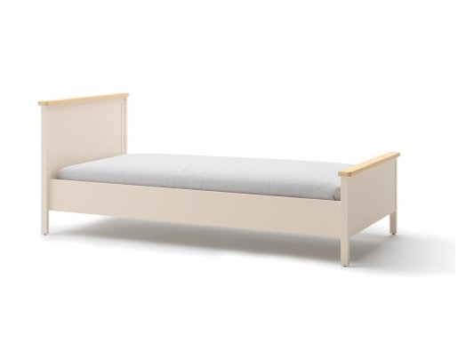 SO- 16,90x200 Bett mit einer bequemen Bonell-Matratze