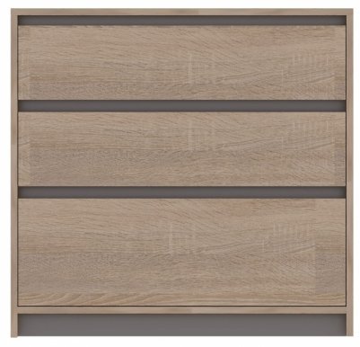 Madagaskar Chest of drawers Oak sonoma/graphite